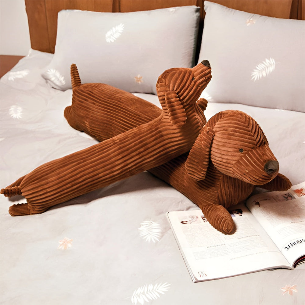 Dachshund-Shaped Soft Cuddle Cushion – CordoPup Manchester Design