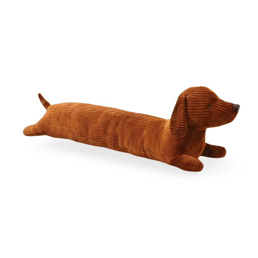 Dachshund-Shaped Soft Cuddle Cushion – CordoPup Manchester Design