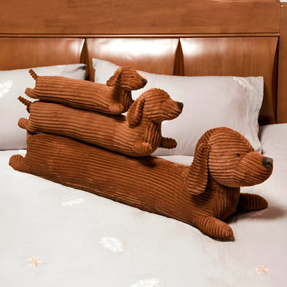 Dachshund-Shaped Soft Cuddle Cushion – CordoPup Manchester Design