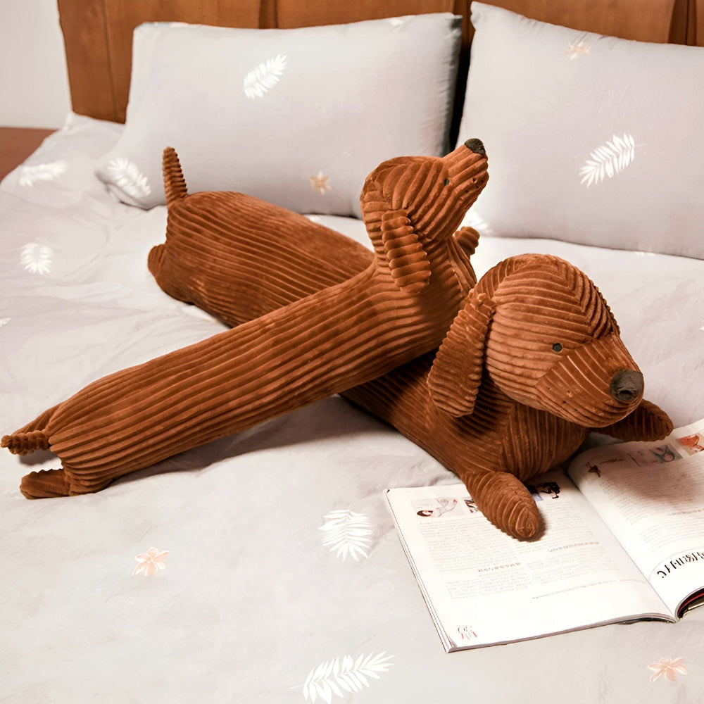 Dachshund-Shaped Soft Cuddle Cushion – CordoPup Manchester Design