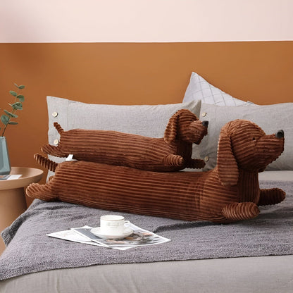 Dachshund-Shaped Soft Cuddle Cushion – CordoPup Manchester Design