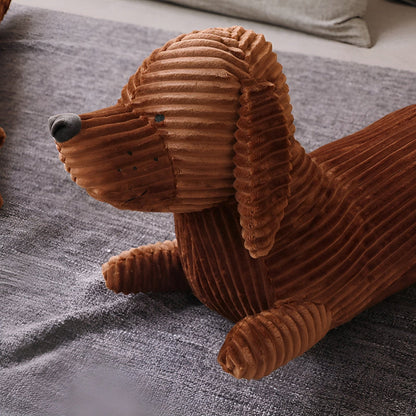 Dachshund-Shaped Soft Cuddle Cushion – CordoPup Manchester Design