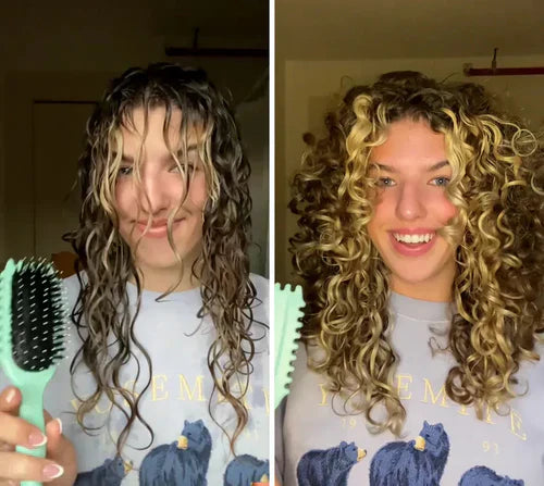 Frizz-Free Wonder: Effortless Curls That Last All Day