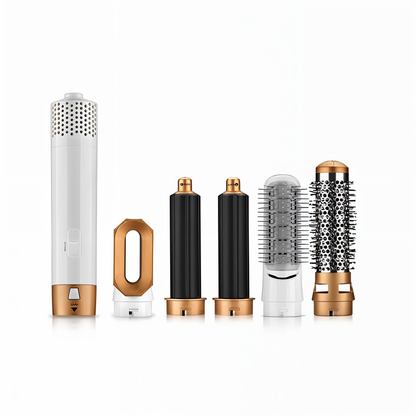 Ultimate 5-in-1 Hair Styling Tool with Attachments