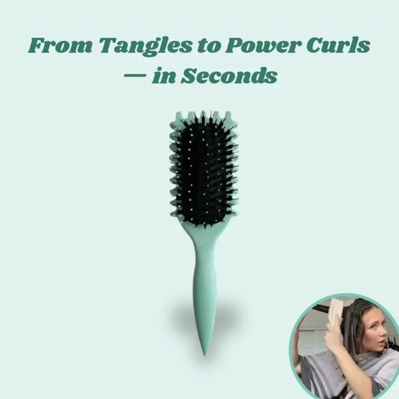 Curl Master Duo: Effortless Detangling & Wave Definition