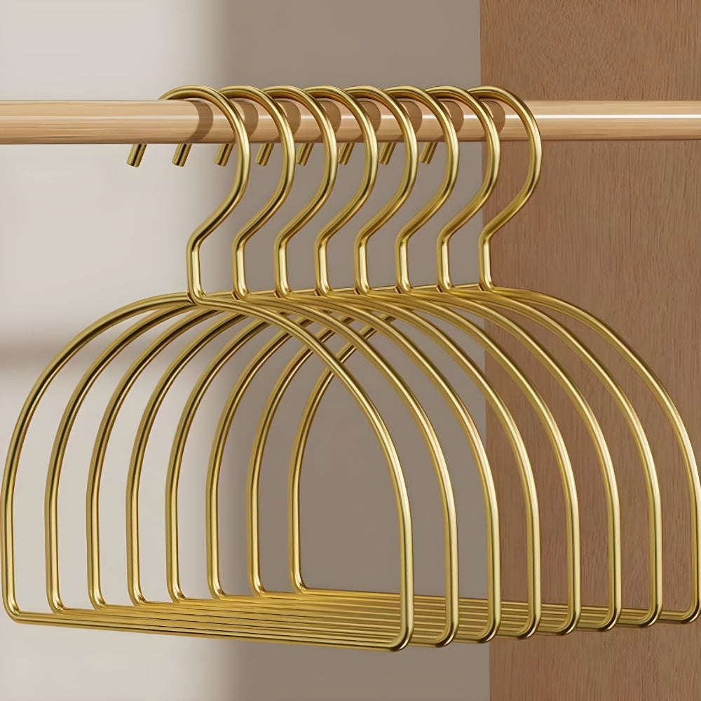 Elegant Curved Scarf Organizer | Set of 4 Space-Saving Hangers