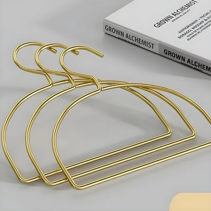 Elegant Curved Scarf Organizer | Set of 4 Space-Saving Hangers