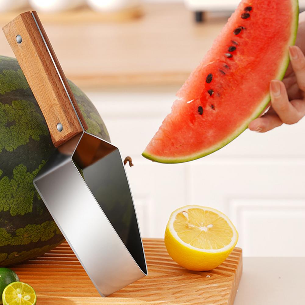 Watermelon Slicing Tool – All-in-One Cut and Serve Utensil