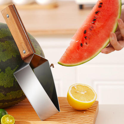 Watermelon Slicing Tool – All-in-One Cut and Serve Utensil