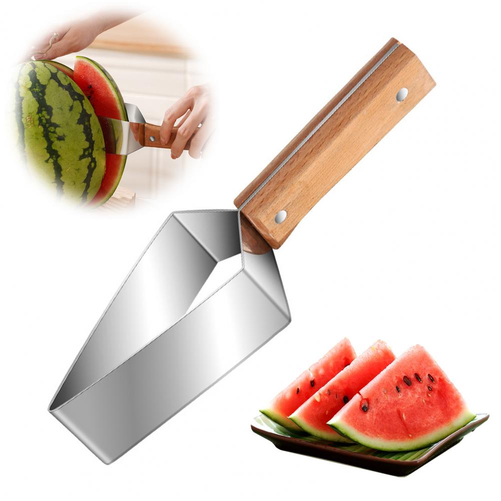 Watermelon Slicing Tool – All-in-One Cut and Serve Utensil