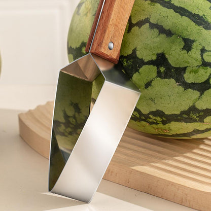 Watermelon Slicing Tool – All-in-One Cut and Serve Utensil