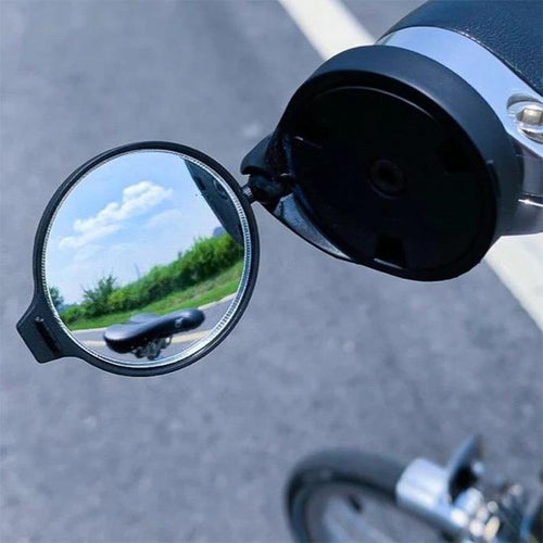 Rearview Mirror for Bicycles - Adjustable for Enhanced Safety