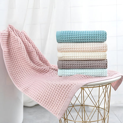 Luxe Waffle Comfort Bath Towel