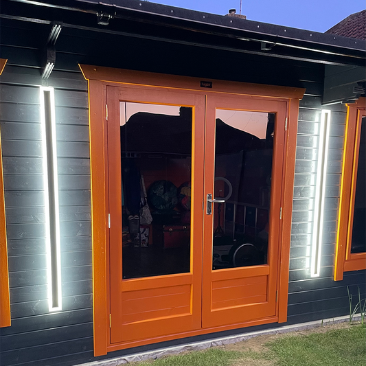 Dimmable Waterproof Outdoor Wall Lights with Energy-efficient LED