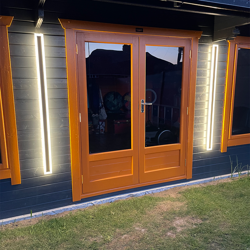 Dimmable Waterproof Outdoor Wall Lights with Energy-efficient LED