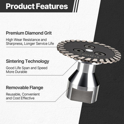 Precision Diamond Blade for Angle Grinders | Ideal for Stone & Tile