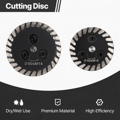 Precision Diamond Grinding Disc 90 mm with M14 Connection