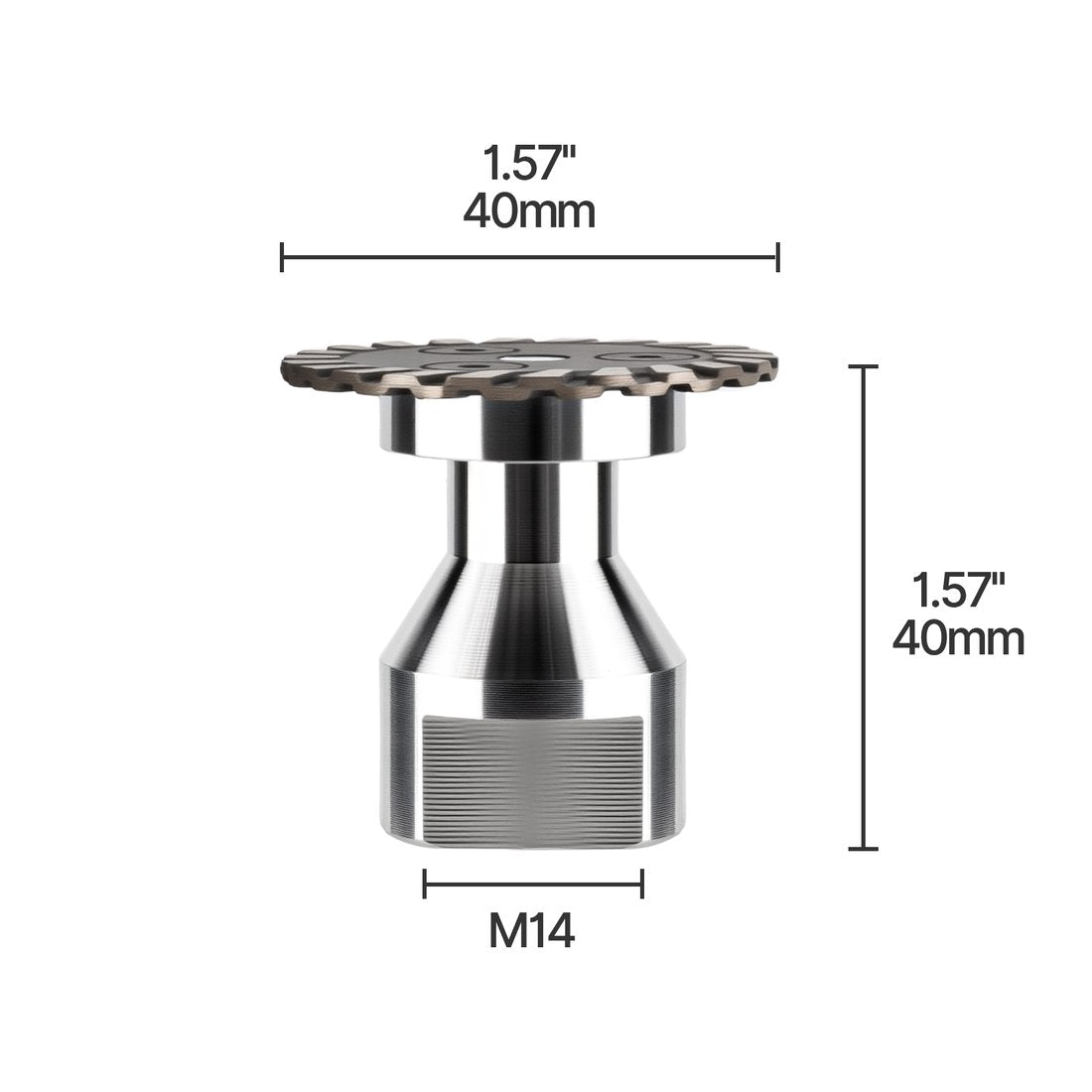 Precision Diamond Grinding Disc 90 mm with M14 Connection