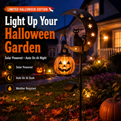 Pumpkin Garden Stake for Spooky Outdoor Atmosphere