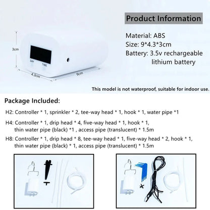 Intelligent Indoor Plant Irrigation System