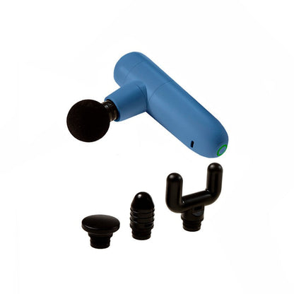 Compact Muscle Relief Gun | Portable Massager with 4 Attachments and Adjustable Intensity