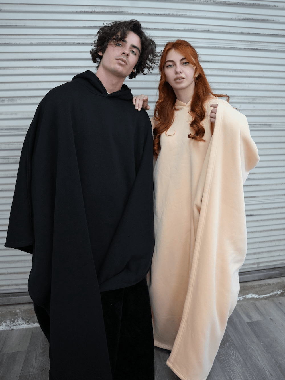 Cinematic Comfort Hoodie Blanket