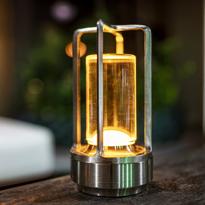 Portable Metal Table Lamp for Stylish Illumination