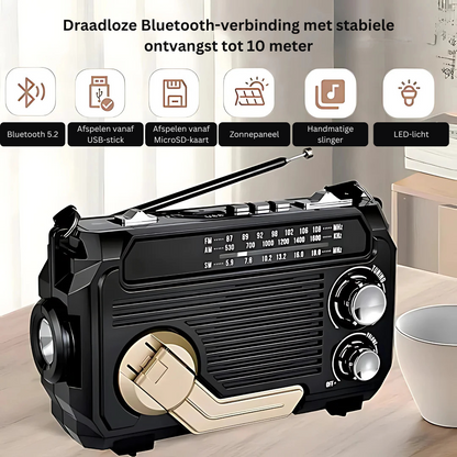 Portable Noodradio with Power Bank – Elegant Design – High-Fidelity Sound – Rechargeable