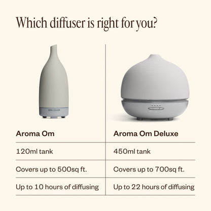 EcoMist Aromatherapy Diffuser | Silent Oil Diffuser
