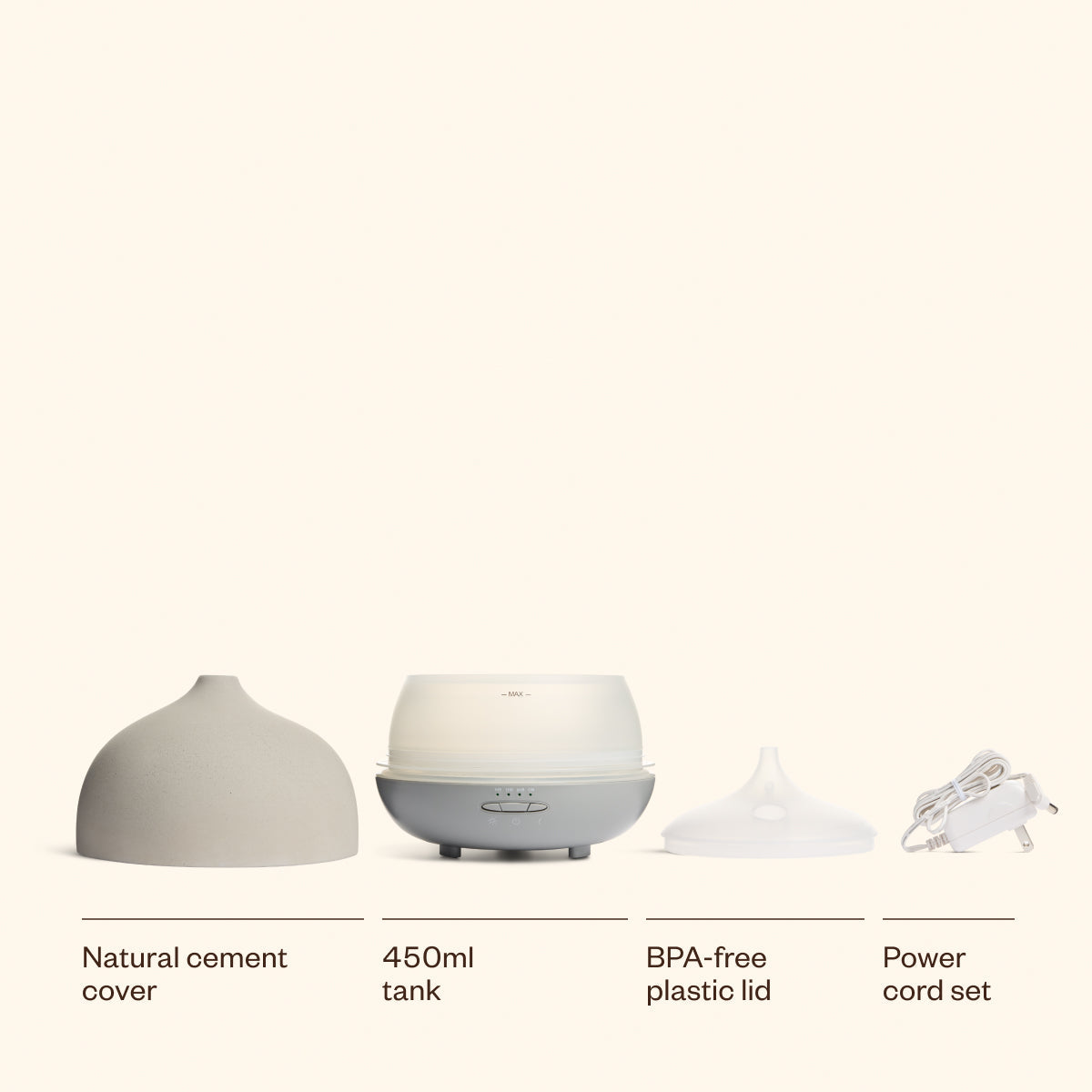 EcoMist Aromatherapy Diffuser | Silent Oil Diffuser