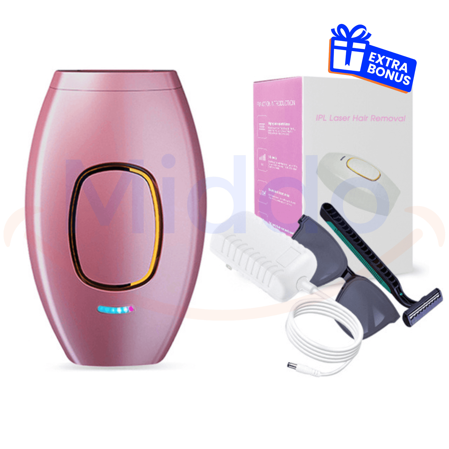 IPL Hair Removal Device for Smooth Skin – Painless, Long-Lasting Results