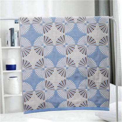 Floral Elegance Cotton Bath Towel for Luxurious Comfort