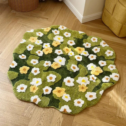 Meadow Bliss Microfiber Comfort Bath Mat