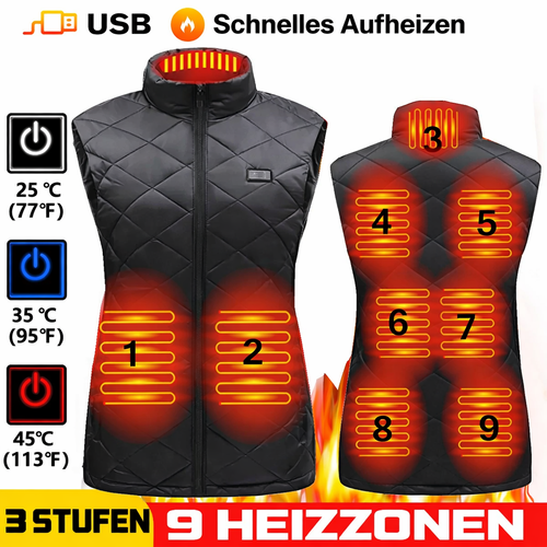 Women's WarmVest | USB Heated Jacket with Smart Temperature Control