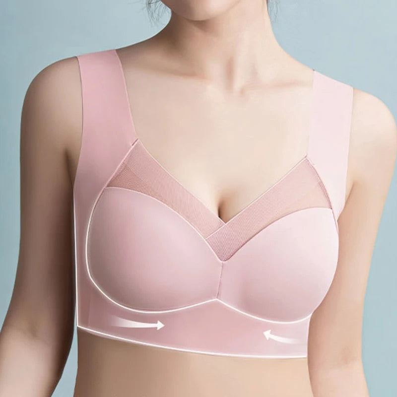 Seamless Women's Bra in Plus Sizes