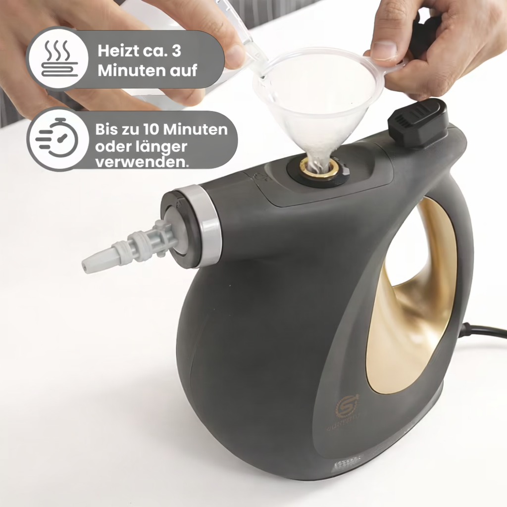 EcoSteam Pro: Chemical-Free High-Pressure Cleaner