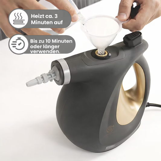 EcoSteam Pro: Chemical-Free High-Pressure Cleaner