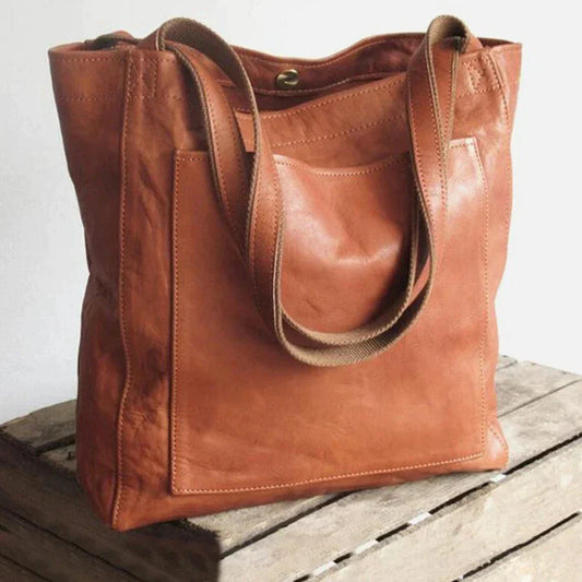 Chic Leather Tote for the Modern Woman