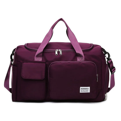 Sport Duffle Bag with Multiple Compartments and Shoe Section