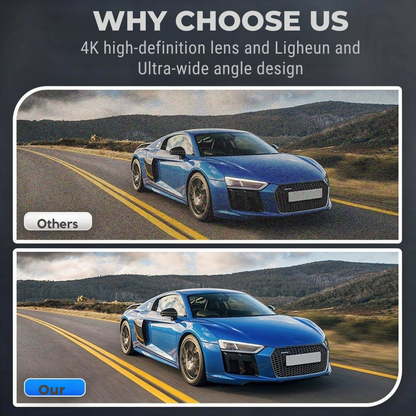 Triple View Dashcam | Front, Rear & Interior Recording