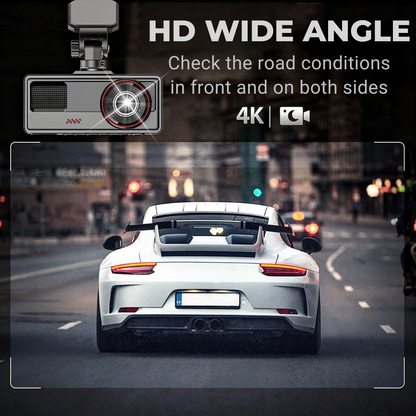 Triple View Dashcam | Front, Rear & Interior Recording