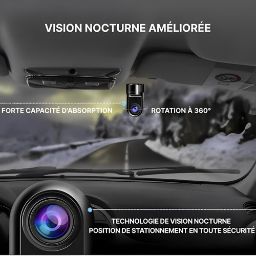 AI Dashcam with GPS and Voice Control for Enhanced Driving and Parking Safety