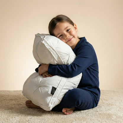 Luxurious Down Pillow | Soft Support for Restful Sleep | Breathable Cotton Cover