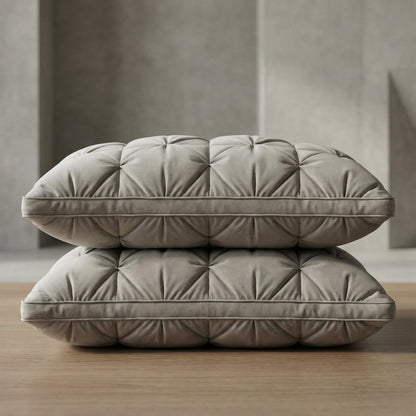 Luxurious Down Pillow | Soft Support for Restful Sleep | Breathable Cotton Cover
