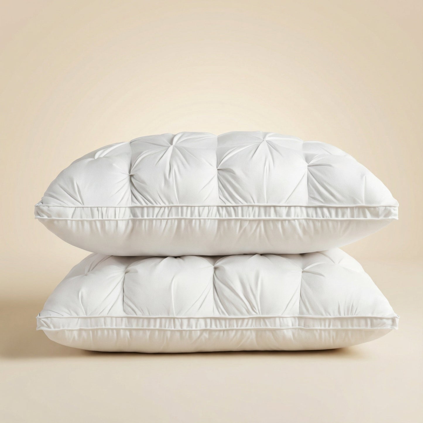 Luxurious Down Pillow | Soft Support for Restful Sleep | Breathable Cotton Cover