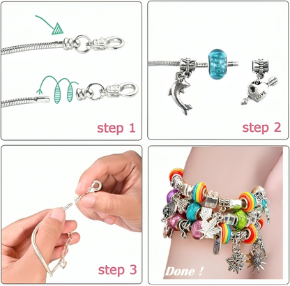 SparkleWrist™ | Custom Charm Bracelet Kit