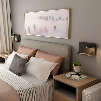 Minimalist USB Rechargeable Night Light by DazzleShelf