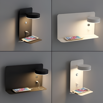 Minimalist USB Rechargeable Night Light by DazzleShelf