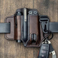 Dark brown / Black Leather