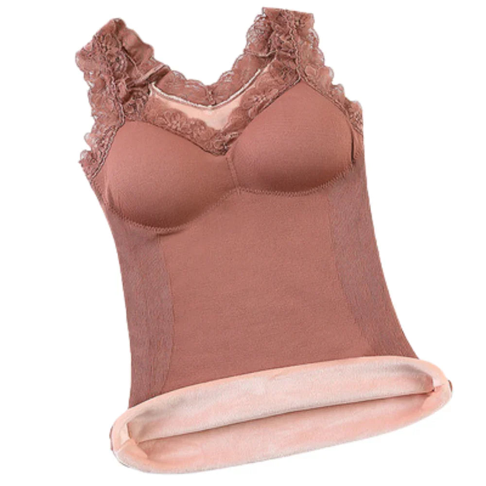Cozy Thermal Sleeveless Top for Cold Weather